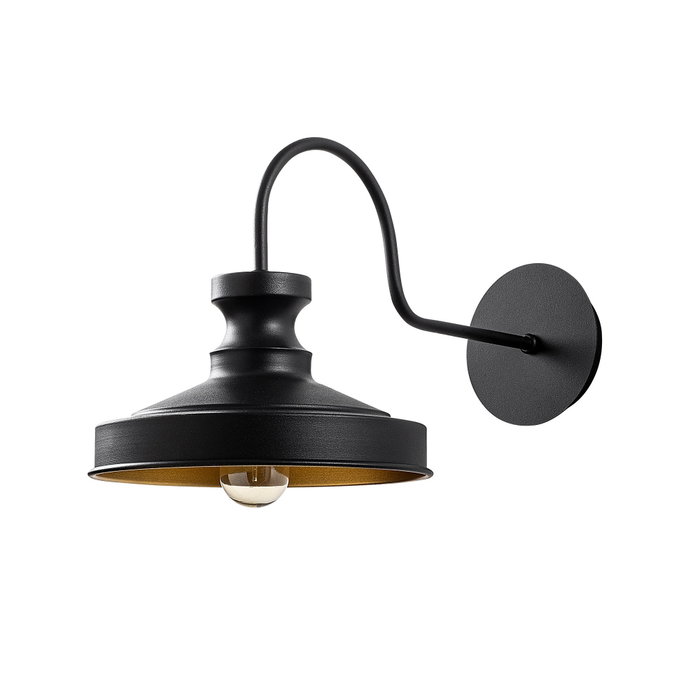 Opviq Berceste - 182BLACK-A Lámpara de pared industrial negra Opviq Berceste - 182BLACK-A Lámpara de pared industrial negra